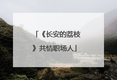 《长安的荔枝》共情职场人