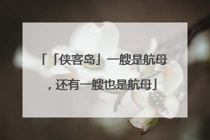 「侠客岛」一艘是航母，还有一艘也是航母