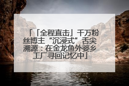 「全程直击」千万粉丝博主“沉浸式”舌尖溯源：在金龙鱼外婆乡工厂寻回记忆中