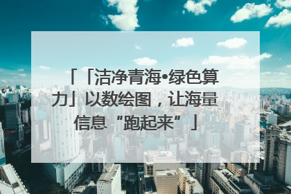 「洁净青海•绿色算力」以数绘图，让海量信息“跑起来”