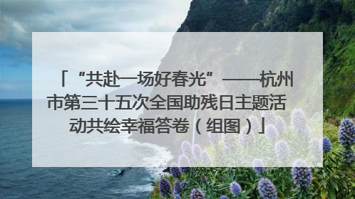 “共赴一场好春光”——杭州市第三十五次全国助残日主题活动共绘幸福答卷（组图）