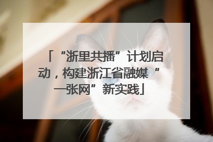 “浙里共播”计划启动，构建浙江省融媒“一张网”新实践