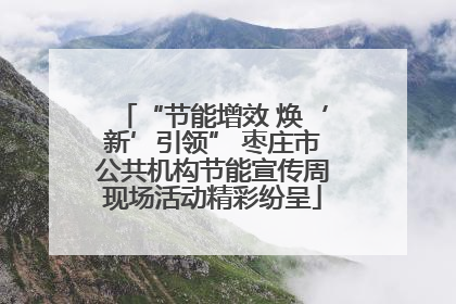 “节能增效 焕‘新’引领” 枣庄市公共机构节能宣传周现场活动精彩纷呈