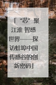 “芯”聚江淮 智感世界——探访蚌埠中国传感谷的创新密码