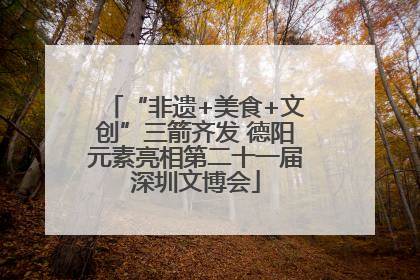 “非遗+美食+文创”三箭齐发 德阳元素亮相第二十一届深圳文博会