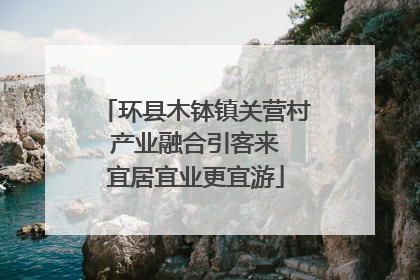 环县木钵镇关营村 产业融合引客来 宜居宜业更宜游