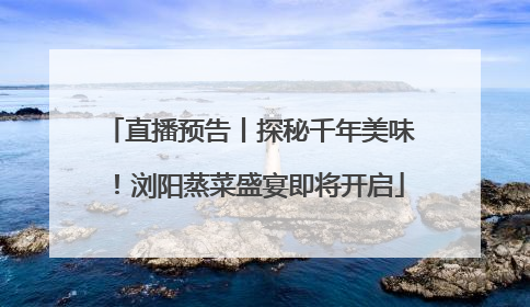直播预告丨探秘千年美味！浏阳蒸菜盛宴即将开启