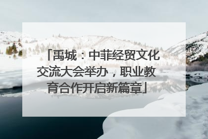 禹城：中菲经贸文化交流大会举办，职业教育合作开启新篇章