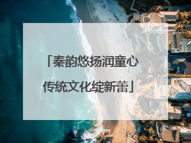 秦韵悠扬润童心 传统文化绽新蕾