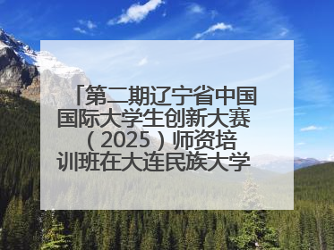 第二期辽宁省中国国际大学生创新大赛（2025）师资培训班在大连民族大学成功举办