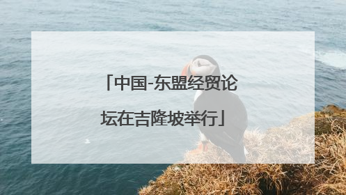 中国-东盟经贸论坛在吉隆坡举行