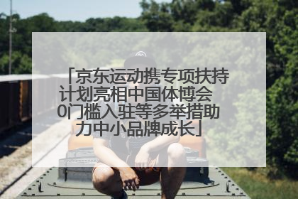 京东运动携专项扶持计划亮相中国体博会 0门槛入驻等多举措助力中小品牌成长