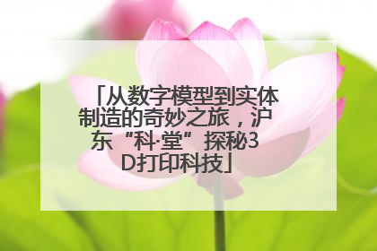 从数字模型到实体制造的奇妙之旅，沪东“科·堂”探秘3D打印科技