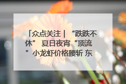 众点关注｜“跌跌不休” 夏日夜宵“顶流”小龙虾价格腰斩 东营人的快乐来了