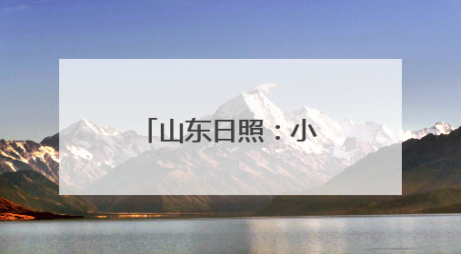 山东日照：小海马 大产业
