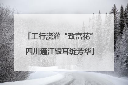 工行浇灌“致富花” 四川通江银耳绽芳华