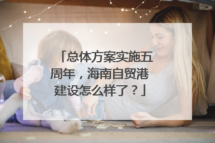 总体方案实施五周年，海南自贸港建设怎么样了？