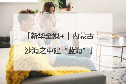 新华全媒+｜内蒙古：沙海之中建“蓝海”