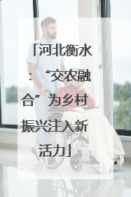 河北衡水：“交农融合”为乡村振兴注入新活力