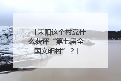耒阳这个村靠什么获评“第七届全国文明村”？