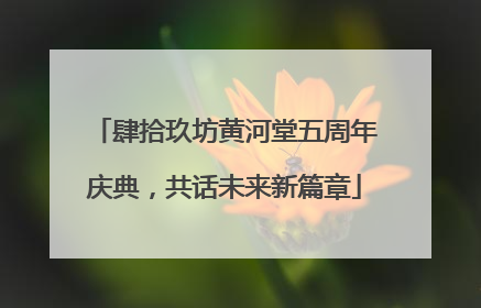 肆拾玖坊黄河堂五周年庆典，共话未来新篇章