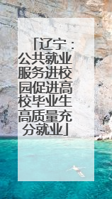 辽宁：公共就业服务进校园促进高校毕业生高质量充分就业