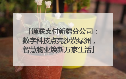 通联支付新疆分公司：数字科技点亮沙漠绿洲，智慧物业焕新万家生活