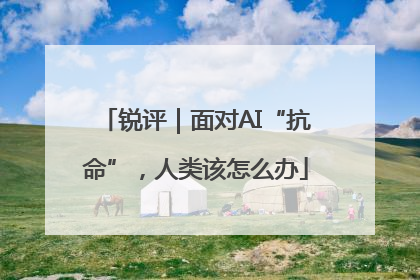 锐评｜面对AI“抗命”，人类该怎么办