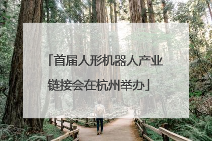 首届人形机器人产业链接会在杭州举办