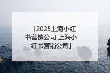 2025上海小红书营销公司 上海小红书营销公司