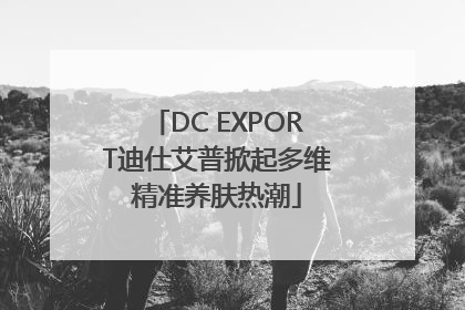 DC EXPORT迪仕艾普掀起多维精准养肤热潮
